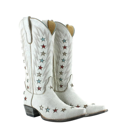 Yippie Ki Yay By Old Gringo Legacy Boots - White